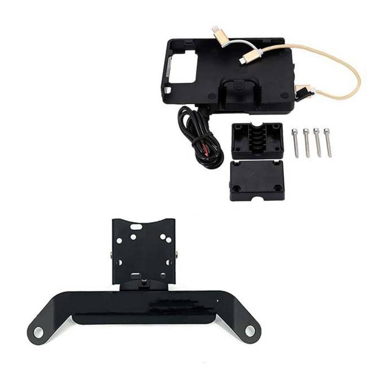 Für Nc750d Für NC 750D Für NC750 D 750 Navigator Für Stand Handy Unterstützung Halter GPS Navigation Halterung Motorrad GPS Halterung Navigationshalterung(C) von LinQianBhD