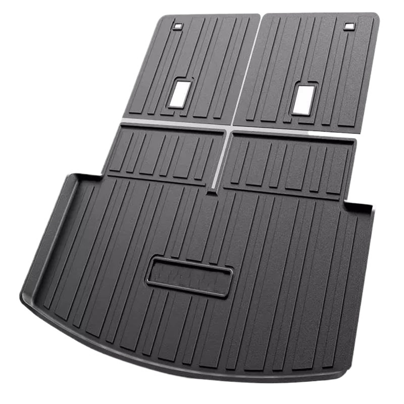 Kofferraumschutz Seitenschutz Für Ford Für Explorer 2011 2012 2013 2014 2015 2016 2017 2018 2019 2020 2021 2022 2023 Boot Liner Auto Fracht Hinten Stamm Matte Kofferraumabdeckung(B) von LinQianBhD