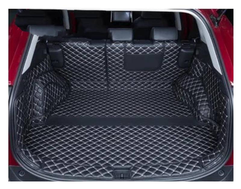 Kofferraumschutz Seitenschutz Für Toyota Für RAV4 Für RAV 4 Für XA50 Für XA 50 2020 2021 Stamm Schutz Leder Matte Catpet Innen Abdeckung Teil Kofferraumabdeckung(Full Cover Black) von LinQianBhD