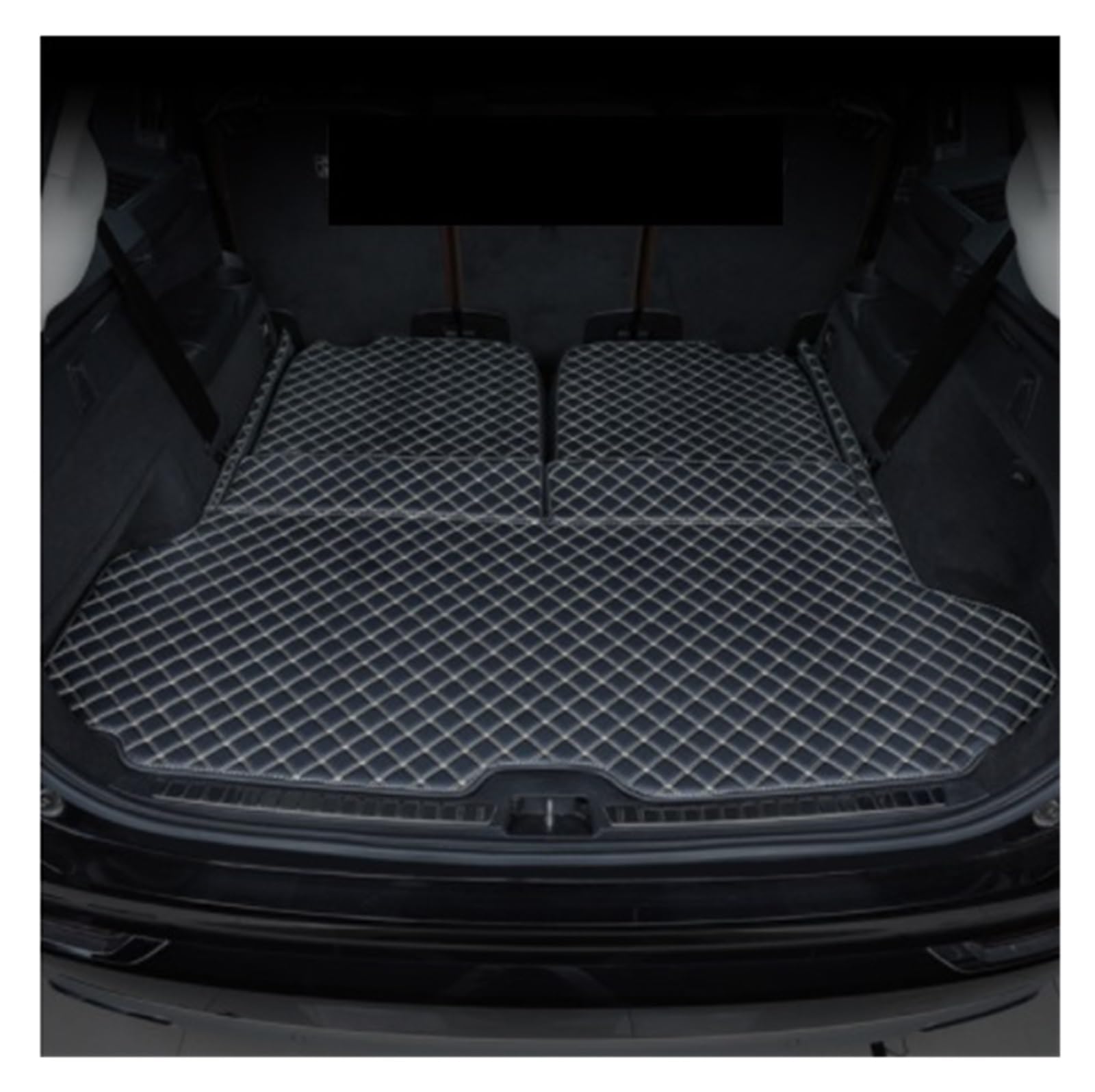 Kofferraumwanne Auto-Kofferraum-Matten Cargo-Liner Alfombrillas Coche Tapetes para Carro Für Volvo Für XC90 2015 2016 2017 2018 Kofferraummatten(5) von LinQianBhD