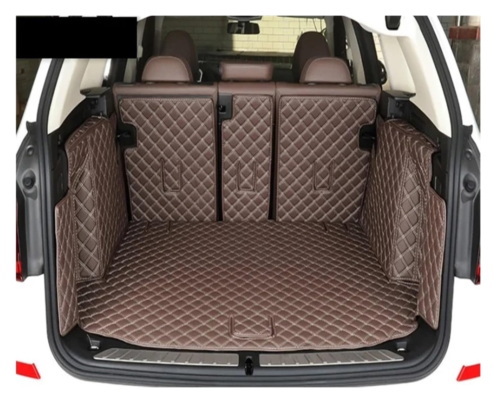 Kofferraumwanne Auto-Kofferraummatte Boot Cargo-Liner Fach Hinteren Kofferraum Gepäck Teppich Pads Für IX3 2022 2021 2020 Kofferraummatten(Coffee) von LinQianBhD