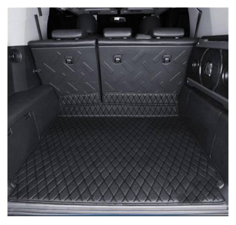 Kofferraumwanne Auto-Kofferraummatte Cargo-Liner Für Toyota Für FJ Für Cruiser 2008 2009 2010 2011 2012 2013 2014 2015 2016 2017 2018 2019 Kofferraummatten(1 Black) von LinQianBhD