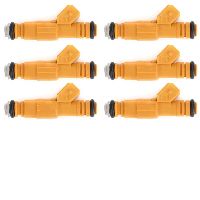 Kraftstoffinjektor Einspritzventil 6PCS Kraftstoff Injektoren Für Cherokee 1989-1998 0280155700 0280155710 Auto Auto Teile von LinQianBhD