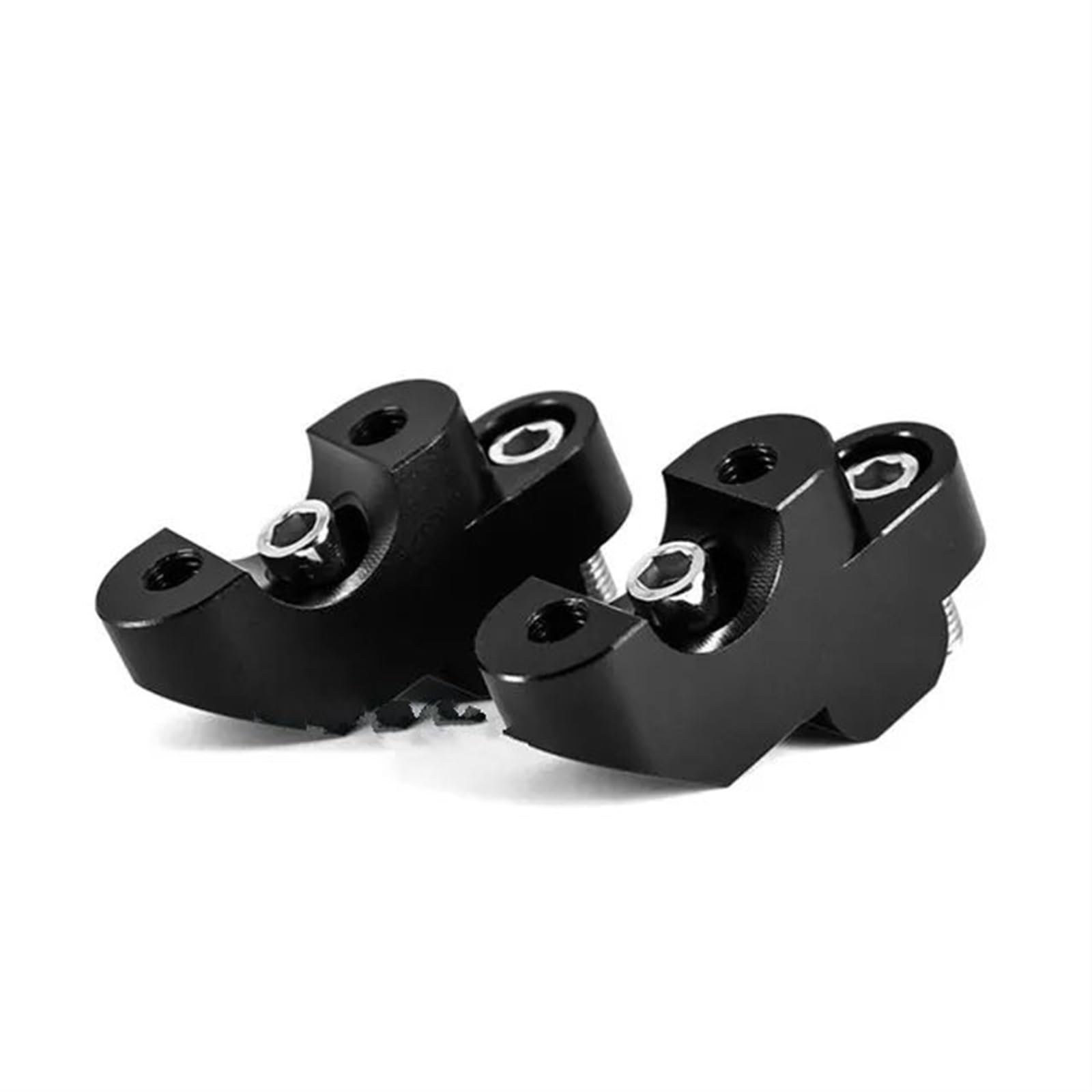 Lenkererhöhung Motorrad Bar Klemmen Lenker Griff Bar Riser Adapter Für NC750X 2016-2021 CB500X CB500F CB300F Motorrad Lenker Riser(Black) von LinQianBhD