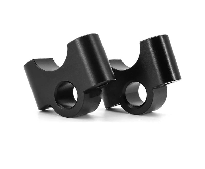 Lenkererhöhung Motorrad Lenker Riser 32MM Lenkrad Erhöhen Drag Griff Bar Clamp Verlängern Adapter Für R1250RT 2021- Motorrad Lenker Riser(Black) von LinQianBhD