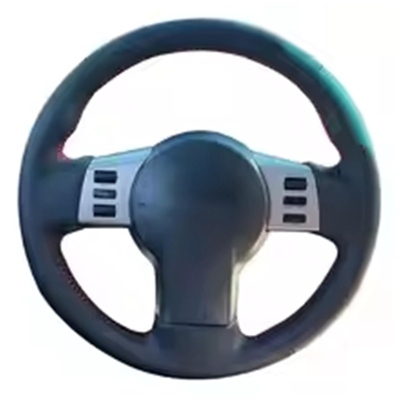 Lenkradhülle Auto Lenkrad Abdeckung Anti-Slip Geflecht Auto Zubehör Für Nissan Für 350Z 2003 2004 2005 2006 2007 2008 2009 Lenkradhülle Auto(Light Blue Thread) von LinQianBhD