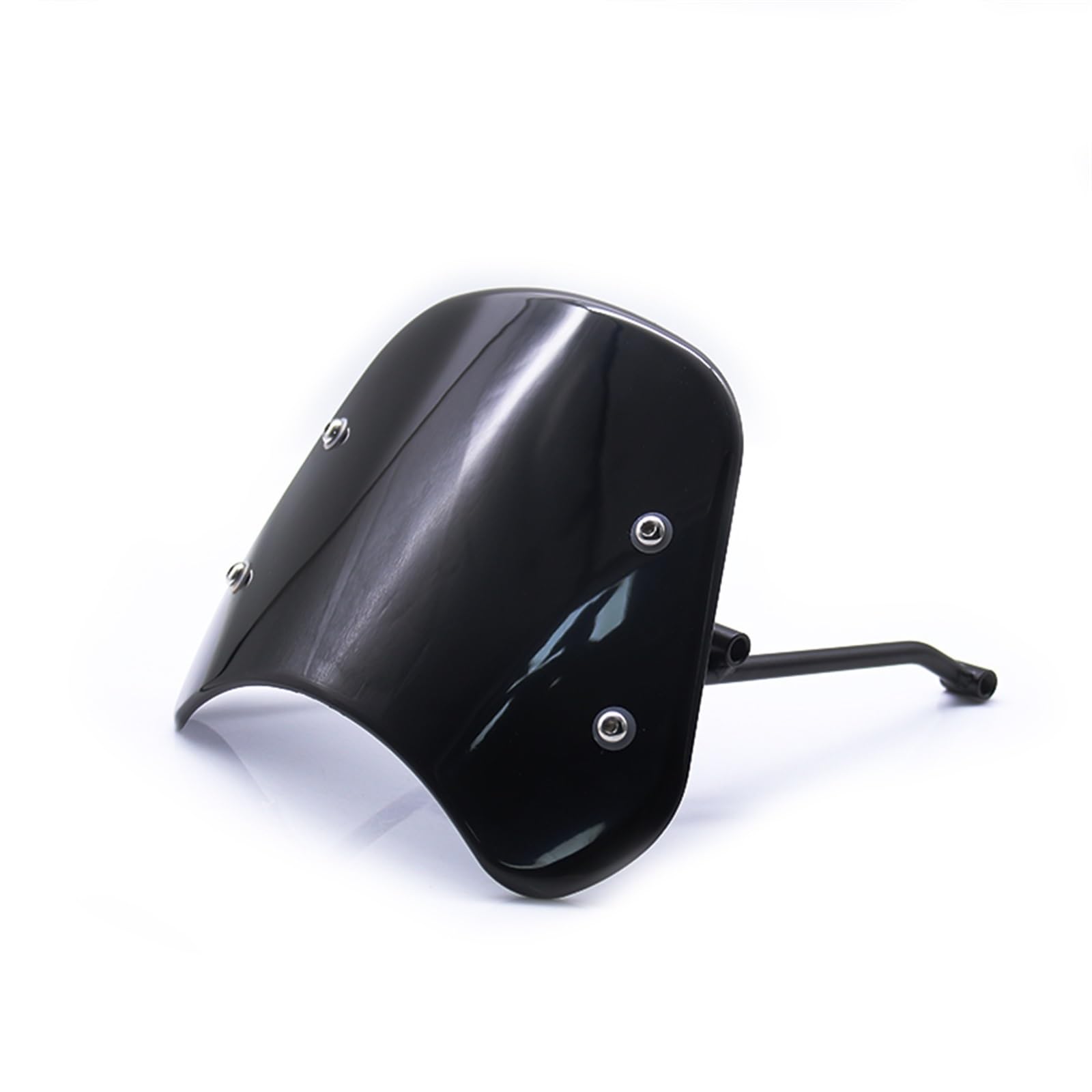 Motorrad Spoiler Für Benelli Für Leoncino 500 Motorrad Windschutzscheibe Windschutz Mit Klammern Windabweiser Front Verkleidung Zubehör Windabweiser(Black) von LinQianBhD