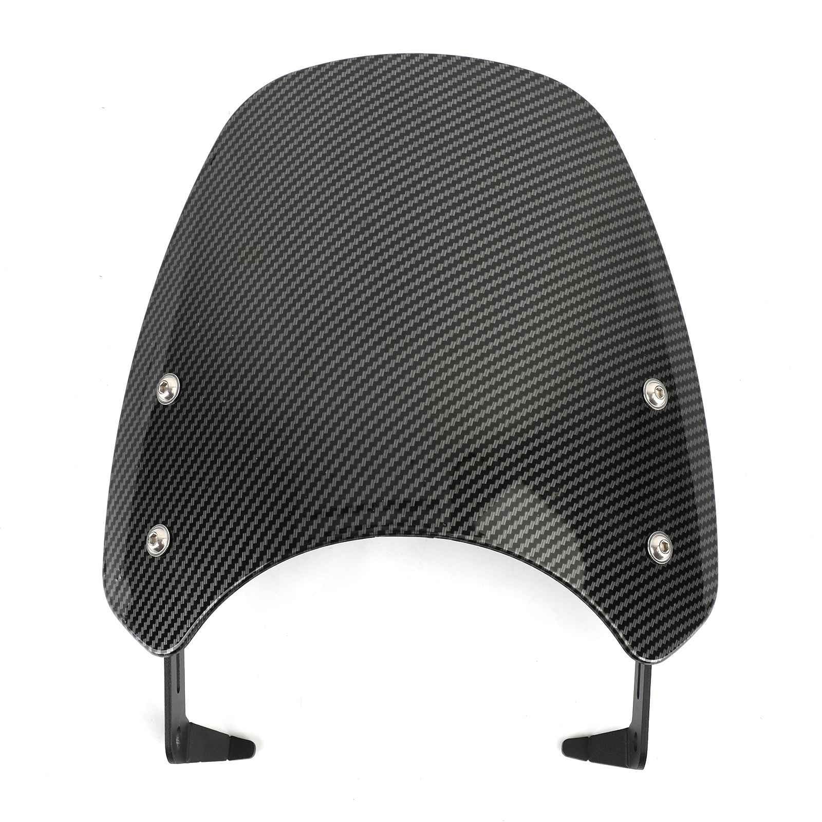 Motorrad Spoiler Für Scrambler Für 1200 2019 2020 2021 2022 Motorrad Windschutzscheibe Windschutz Windschutz Spoiler Air Deflektor Windabweiser(2) von LinQianBhD