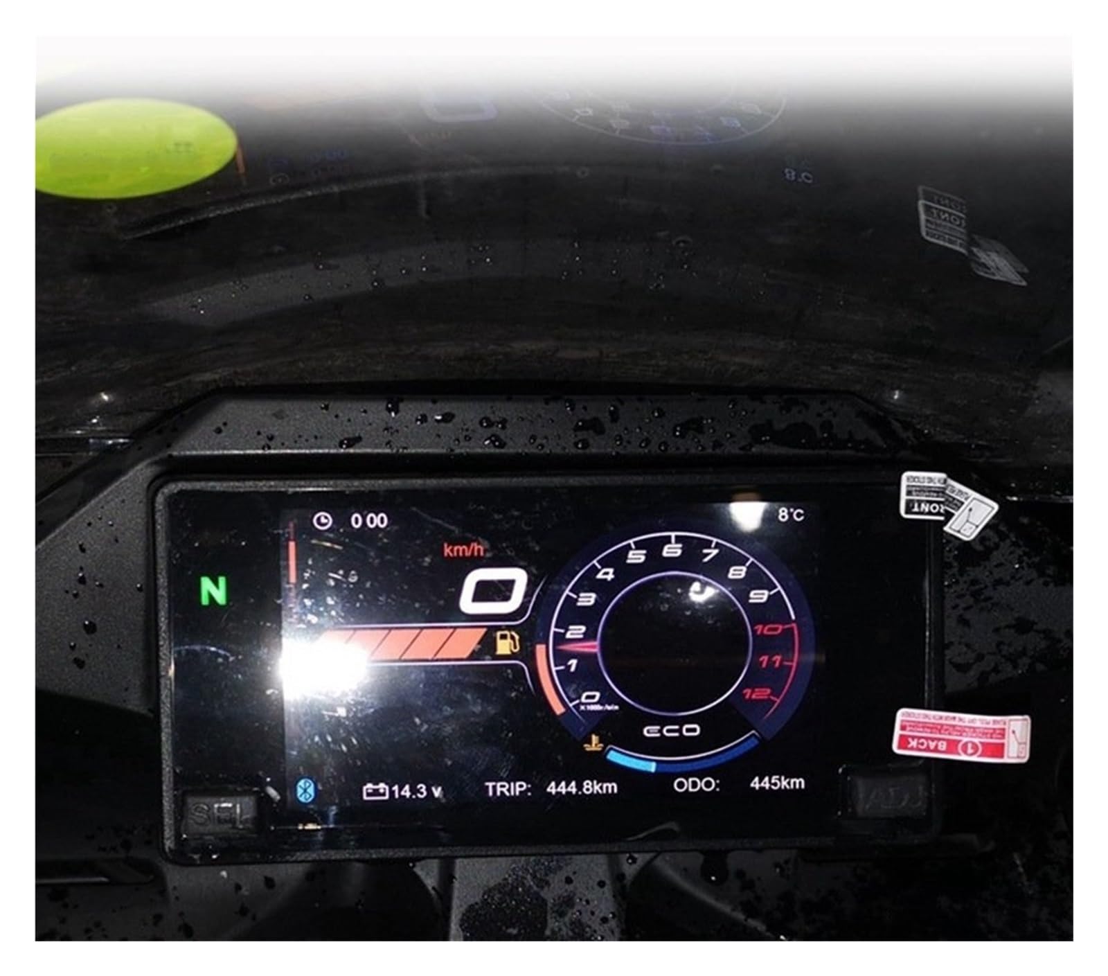 Tacho Kratzfolie Moto Scratch Cluster Screen Dashboard Schutz Instrument Film Schutz Für CFMOTO Für 250SR 2018 2019 2020 Kratzschutzfolie von LinQianBhD