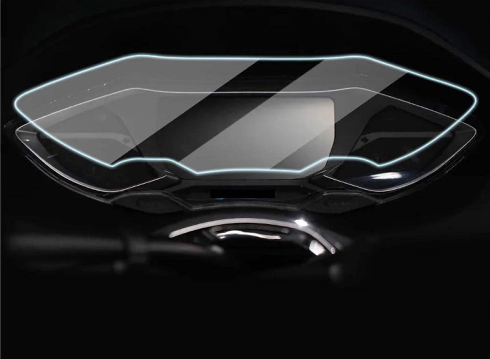 Tacho Kratzfolie Motorrad Dashboard Screen Protector Anti-scratch-Film Motorrad Zubehör Für PCX160 Für PCX125 2021 2022 Kratzschutzfolie von LinQianBhD