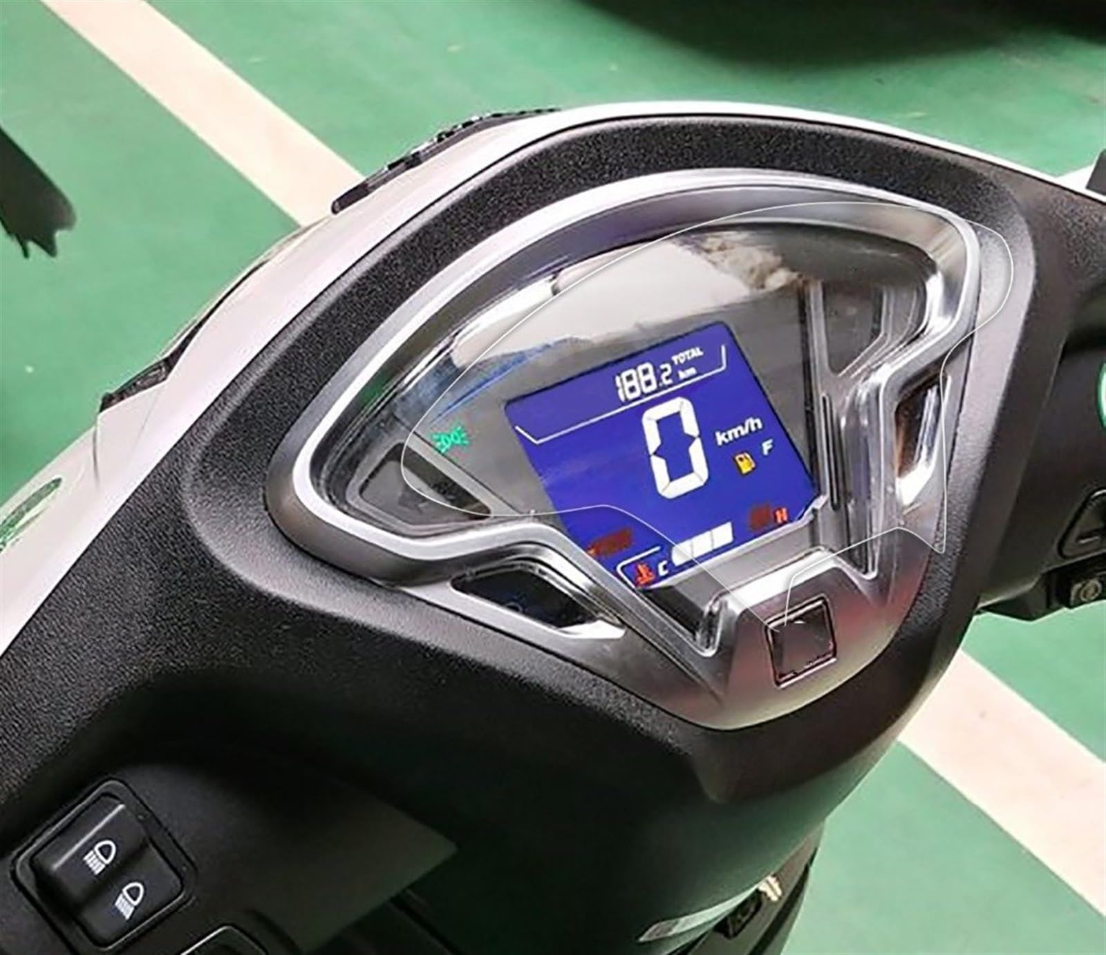 Tacho Kratzfolie Motorrad Scratch Cluster Screen Dashboard Schutz Instrument Film Aufkleber Für SCR110 Für SCR 110 Kratzschutzfolie von LinQianBhD