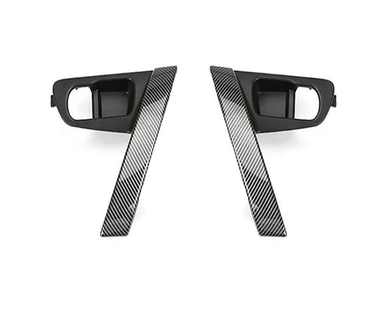 Türgriff Innen Für Nissan Für Qashqai Für J10 2007–2015 Auto-Innentürgriffe Aus Kohlefaser Basis Für Innentürgriffabdeckung Türgriffabdeckungen(Right) von LinQianBhD