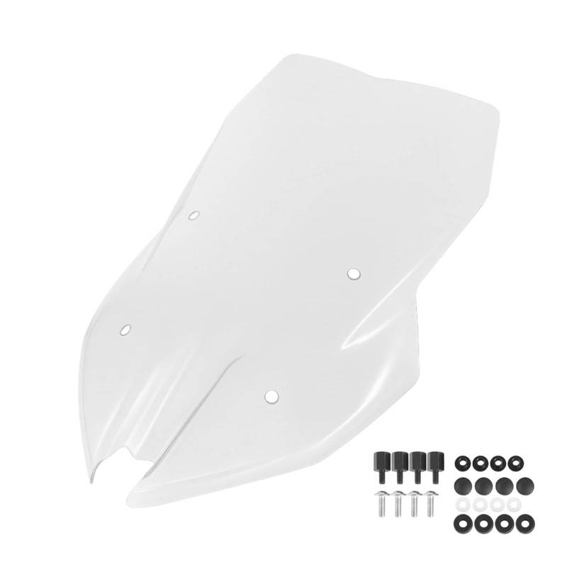 windschild Für F900XR 2020 2021 2022 2023 Motorrad Windschutzscheibe Windschutz Wind Schild Deflektor Schutz Bildschirm Visier Mit Schrauben Windschild Spoiler(Transparent) von LinQianBhD