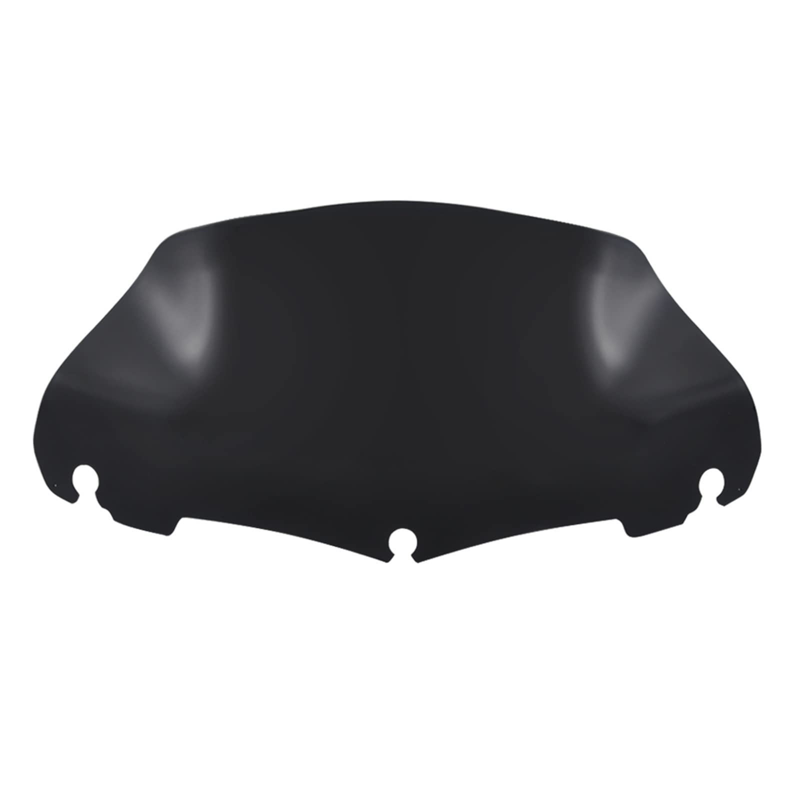 windschild Motorrad Windschutzscheibe Windschutz Für Touring Für Straße Für Electra Für Glide Für Ultra Für Limited Für FLHX 2014-2020 Windschild Spoiler(9 Inch Black) von LinQianBhD