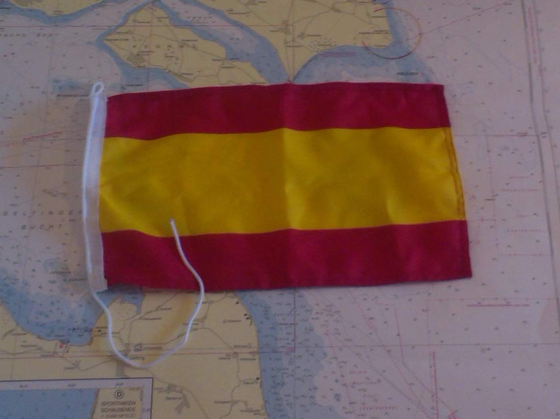 Flagge 20 x 30 cm SPANIEN SB-Pack von Lindemann