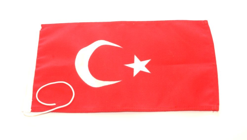 Flagge 20 x 30 cm TÜRKEI SB-Pack von Lindemann