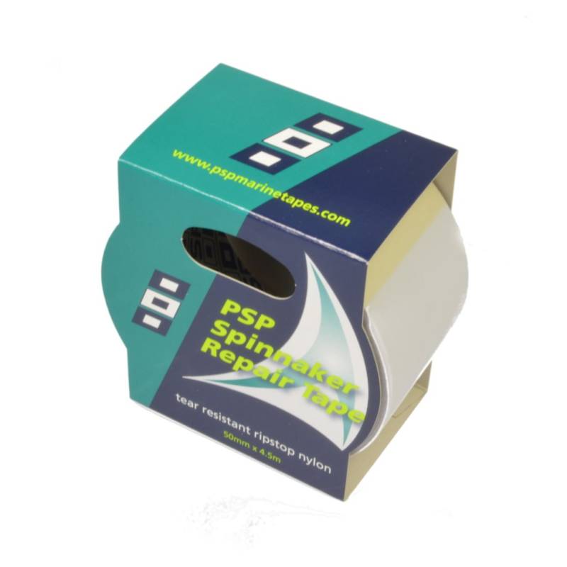 RIPSTOP Spinnaker-Tape 50mm x 4.5m weiß von Lindemann