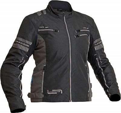 Lindstrands Liden, Textiljacke wasserdicht Damen - Schwarz/Grau - 36 von Lindstrands