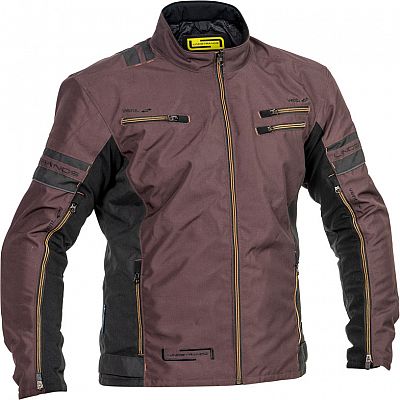 Lindstrands Lysvik, Textiljacke wasserdicht - Braun/Schwarz - 52 von Lindstrands