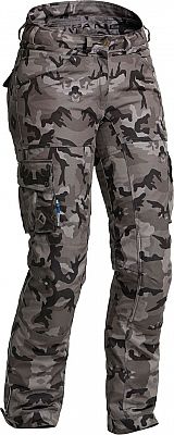 Lindstrands Zion Camo, Textilhose wasserdicht Damen - Schwarz/Dunkelgrau/Grau - 34 von Lindstrands