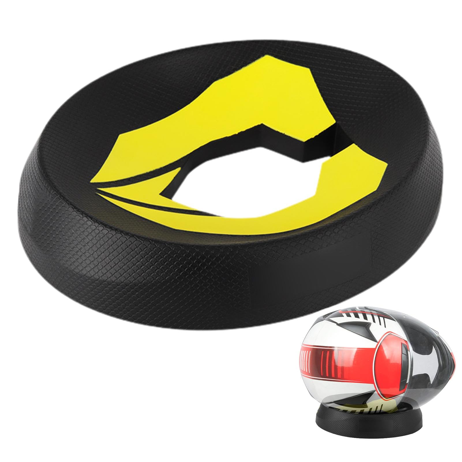 Motorradhelme Service Pad Helme Unterstützen Donut Ring, Multifunktionales Rutschfestes Motorrad Vollhelm Und Halbhelm Schutzpolster, Motorradhelmständer Helmstütze, Motorradhelme Donut Ring von Linsition