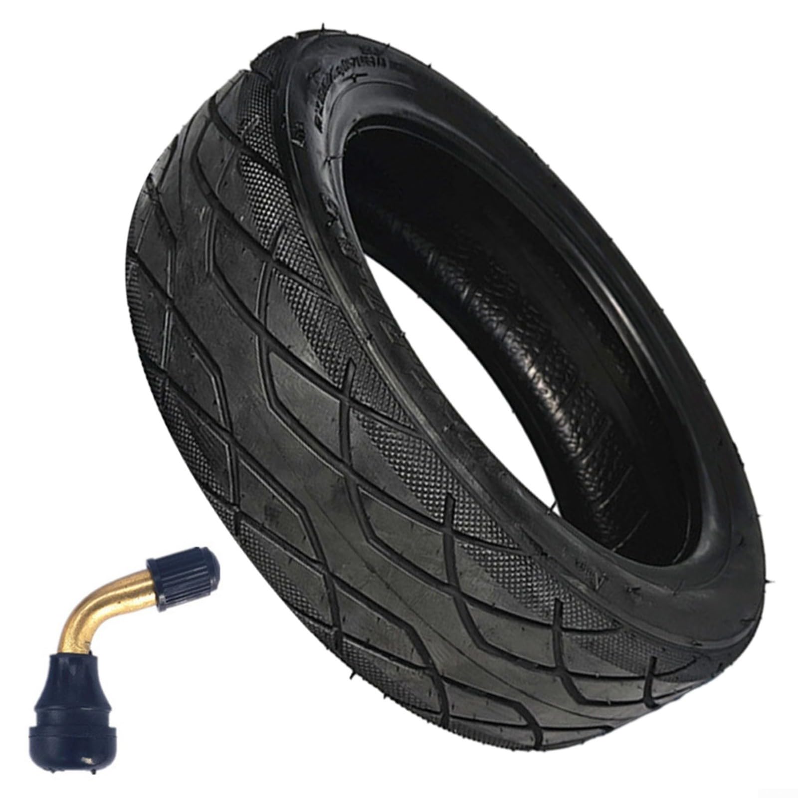 Tubeless Reifen, 10 Zoll 10 x 2,50-6,5 Tubeless Reifen Ersatzreifen Gummireifen für Ninebot Max G30 Elektroroller 60/70-6,5 (C) von Lioaeust