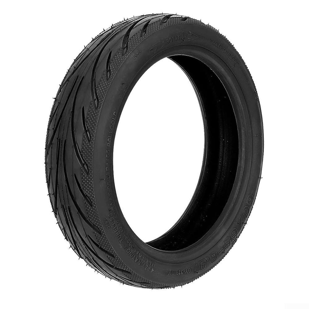 Tubeless Reifen, 10 Zoll 60/65-6.9 Tubeless Reifen Gummireifen Ersatzreifen für Ninebot Max G2 G65 Elektroroller von Lioaeust