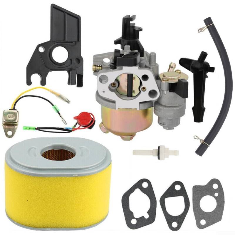 Upgrade-Luftfilter-Set für Honda GX120 für GX160 GX200 168F Rasenmäher, einfache Wartung und Austausch von Lioaeust