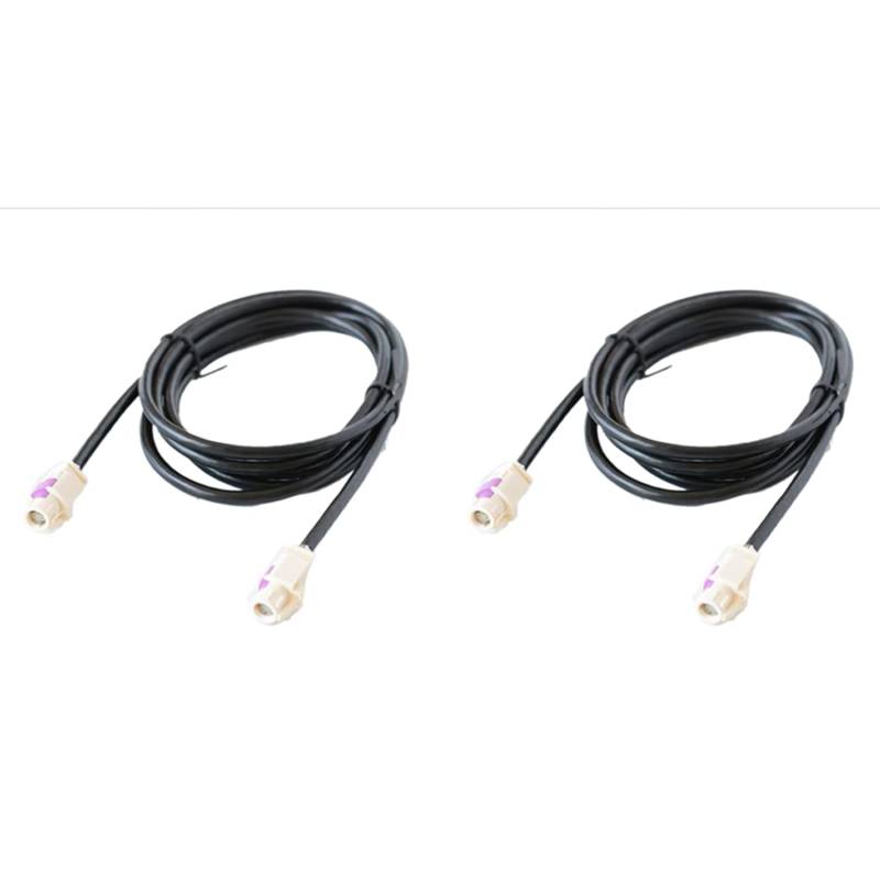 Lioggyet 2 x Kabel für Handschuhfach USB HSD F20 F30 F18 F56 G38 NBT Anschlussleitung USB LVDS von Lioggyet