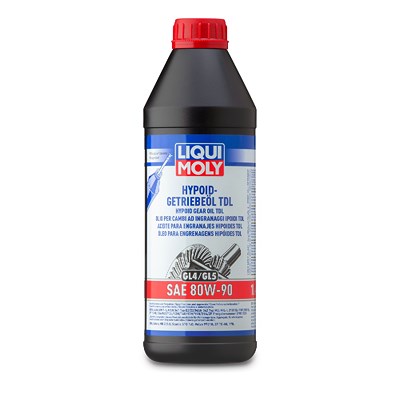 Liqui Moly 1 L Hypoid-Getriebeöl (GL4/5) TDL SAE 80W-90 [Hersteller-Nr. 20645] von Liqui Moly