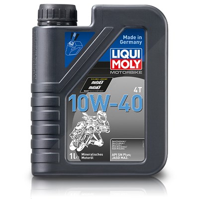 Liqui Moly 1 L Motorbike 4T 10W-40 Motoröl [Hersteller-Nr. 3044] von Liqui Moly