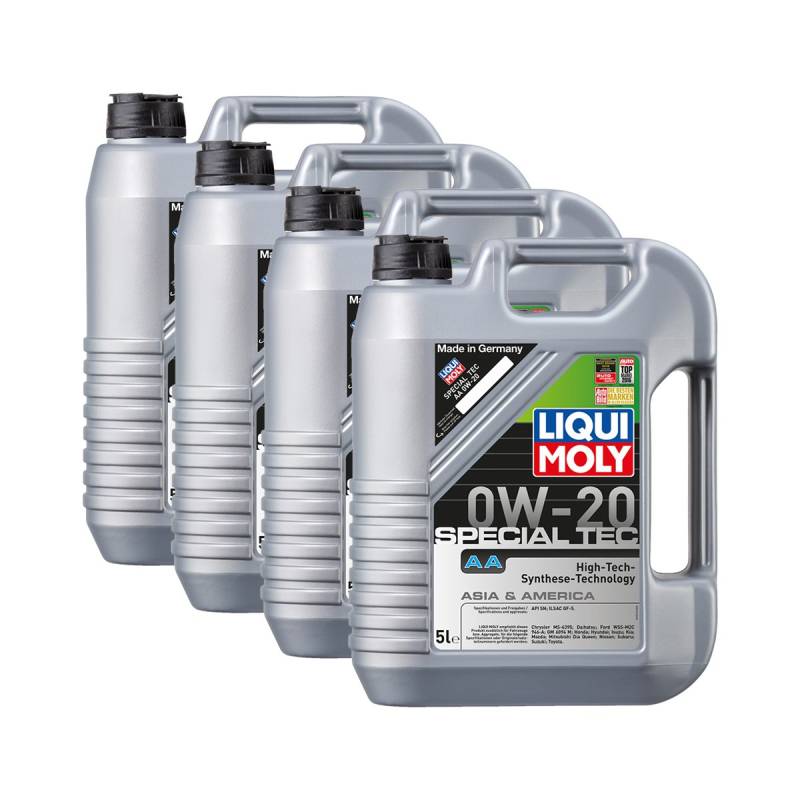 20L 20 Liter LIQUI MOLY 9734 SPECIAL TEC AA 0W-20 Motoröl Öl API SP ASIA AMERICA von Liqui Moly