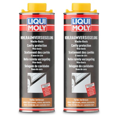 Liqui Moly 2x 1 L Hohlraumversiegelung hellbraun von Liqui Moly