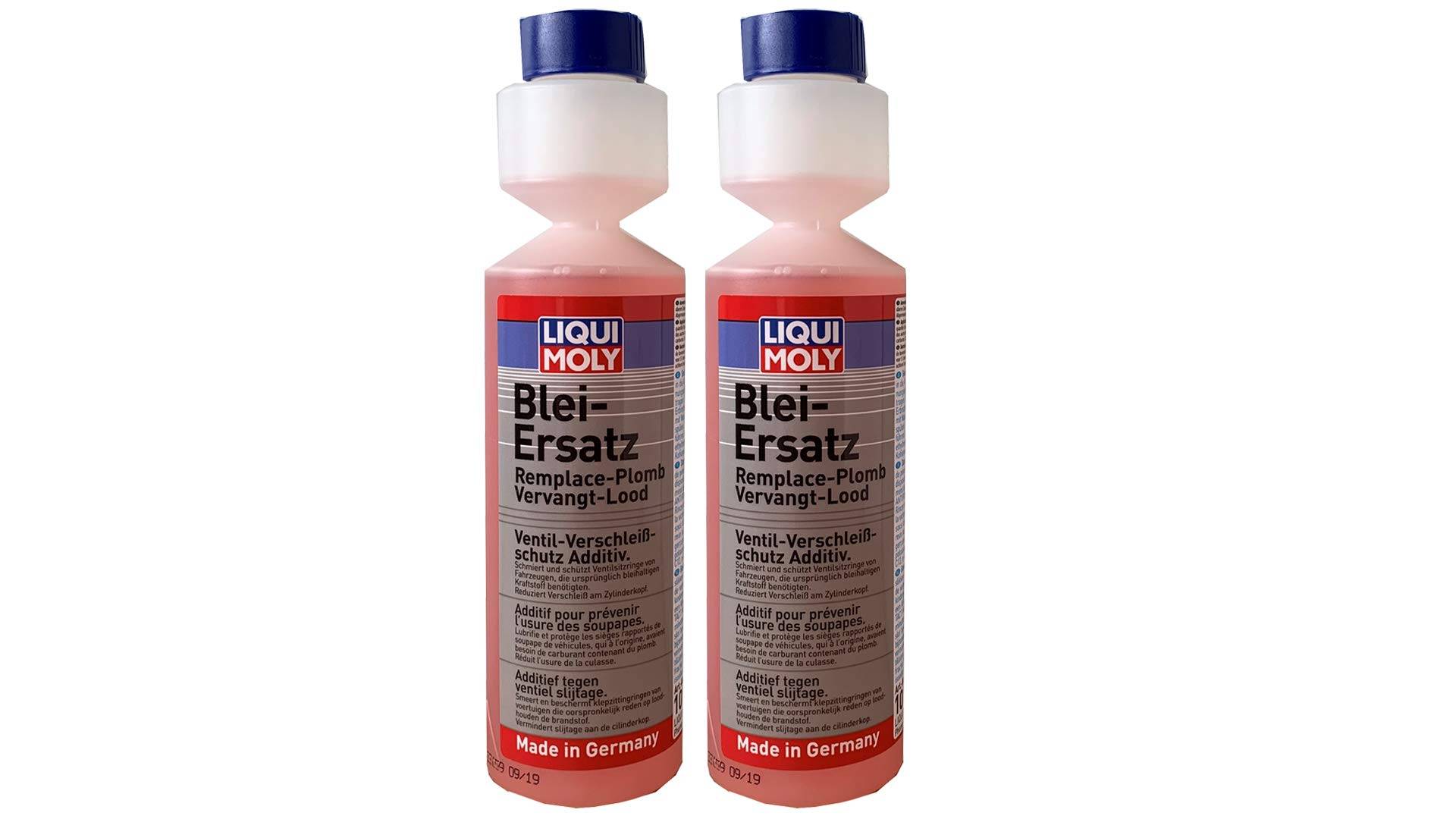 2x 250ml Liqui Moly Blei-Ersatz Bleiersatz Blei-Zusatz Bleizusatz Benzin-Zusatz Benzinzusatz Kraftstoff-Additiv Ventil-Verschleißschutz Verschleissschutz von Liqui Moly