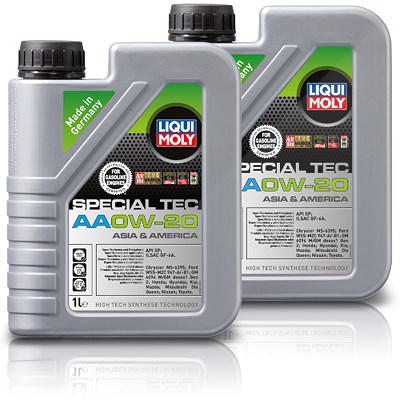 Liqui Moly 2x 5 L MOTORÖL Special Tec AA 0W-20 [Hersteller-Nr. 9734] von Liqui Moly