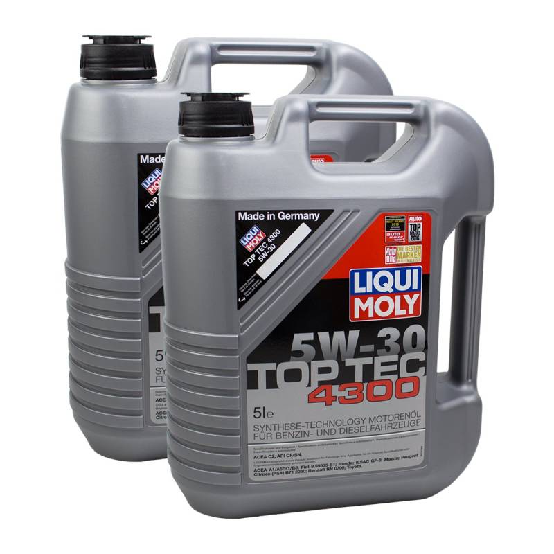 2x LIQUI MOLY 3741 Top Tec 4300 5W-30 Motoröl von LIQUI-MOLY_bundle