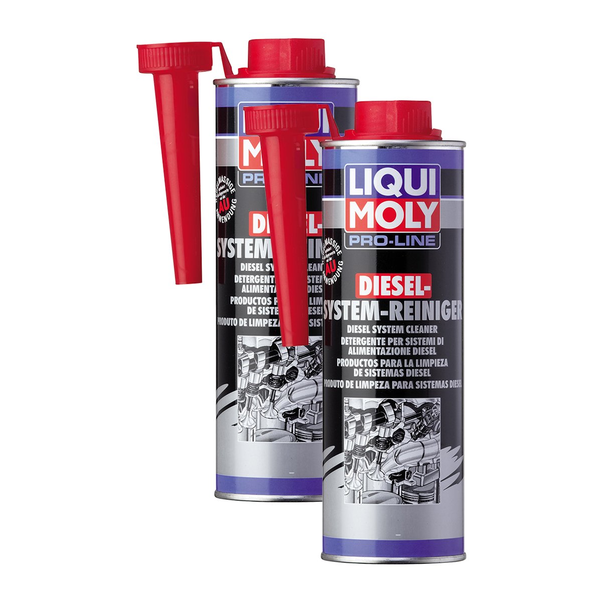 2x LIQUI MOLY 5156 Pro-Line Diesel System Reiniger Diesel-Zusatz 500ml von LIQUI-MOLY