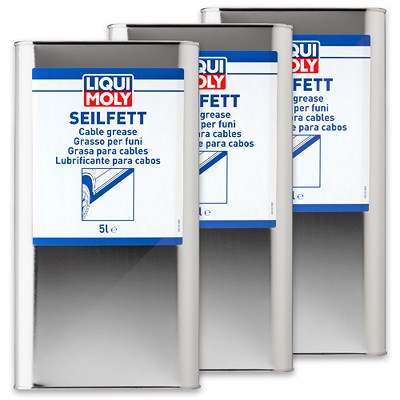 Liqui Moly 3x 5 L Seilfett [Hersteller-Nr. 6124] von Liqui Moly