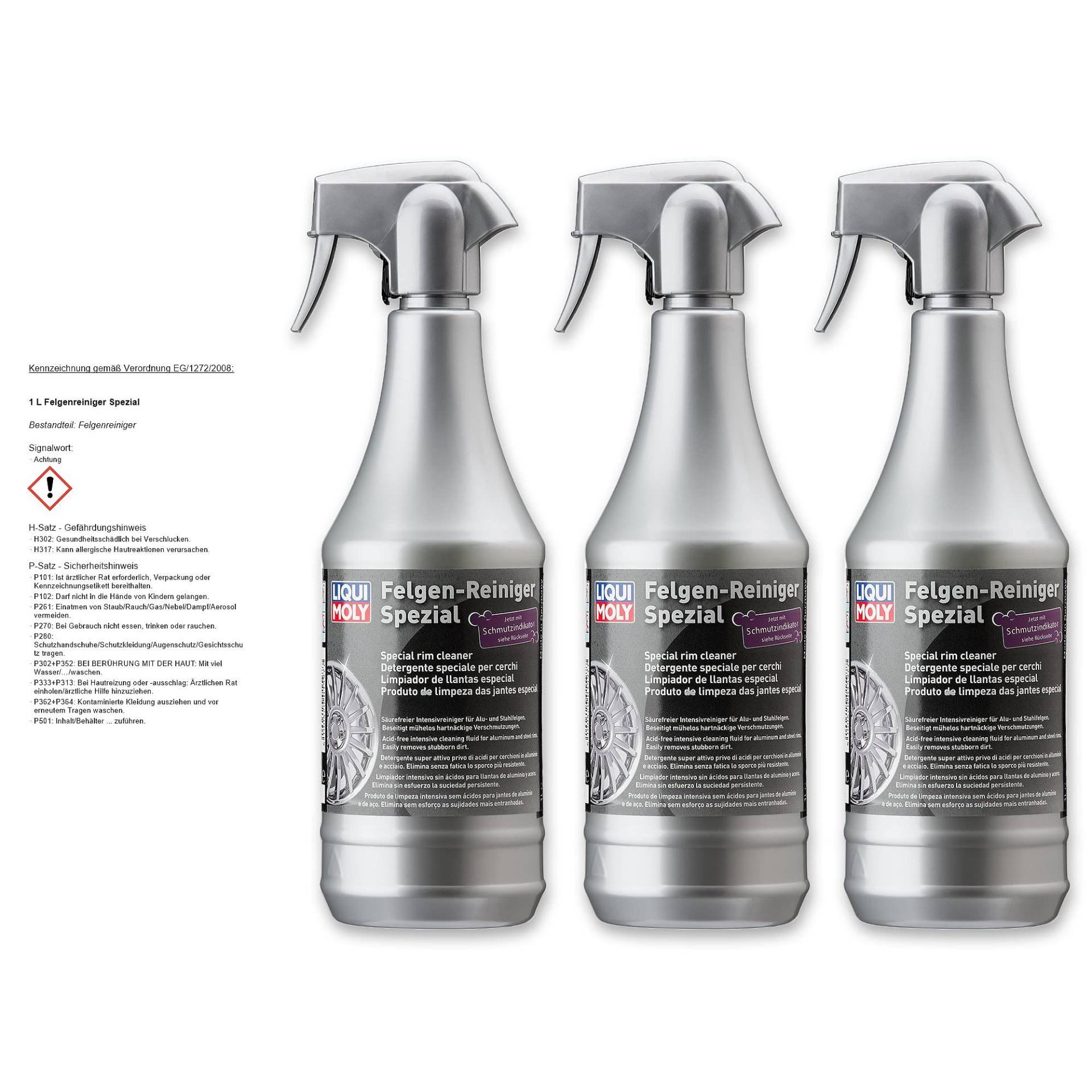 3x LIQUI MOLY 1597 Felgen-Reiniger Spezial Felgenpflege 1L von LIQUI-MOLY