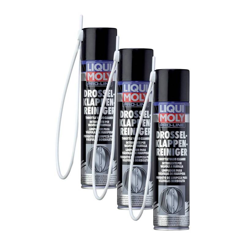 3x LIQUI MOLY 5111 Pro-Line Drosselklappen-Reiniger für Benzin Motoren 400ml von LIQUI-MOLY_bundle