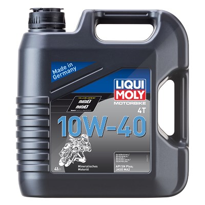 Liqui Moly 4 L MOTORÖL Motorbike 4T 10W-40 [Hersteller-Nr. 3046] von Liqui Moly