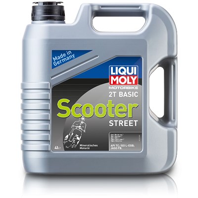 Liqui Moly 4 L Motorbike 2T Basic Scooter Street Motoröl [Hersteller-Nr. 1237] von Liqui Moly