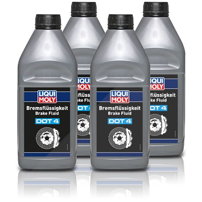 Liqui Moly 4x 1 L Bremsflüssigkeit DOT 4 von Liqui Moly