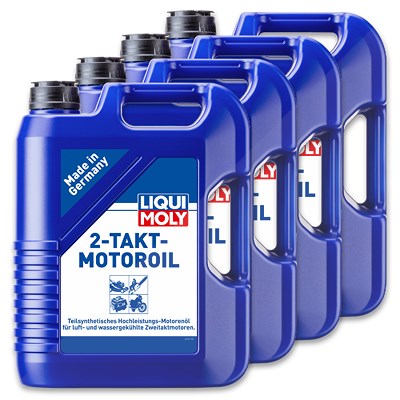 Liqui Moly 4x 5 L 2-Takt-Motoröl [Hersteller-Nr. 1189] von Liqui Moly