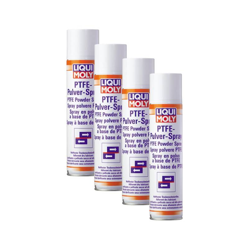 4x LIQUI MOLY 3076 PTFE-Pulver-Spray Trennmittel Gleitmittel 400ml von Liqui Moly