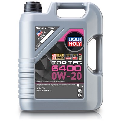 Liqui Moly 5 L Top Tec 6400 0W-20 [Hersteller-Nr. 21585] von Liqui Moly