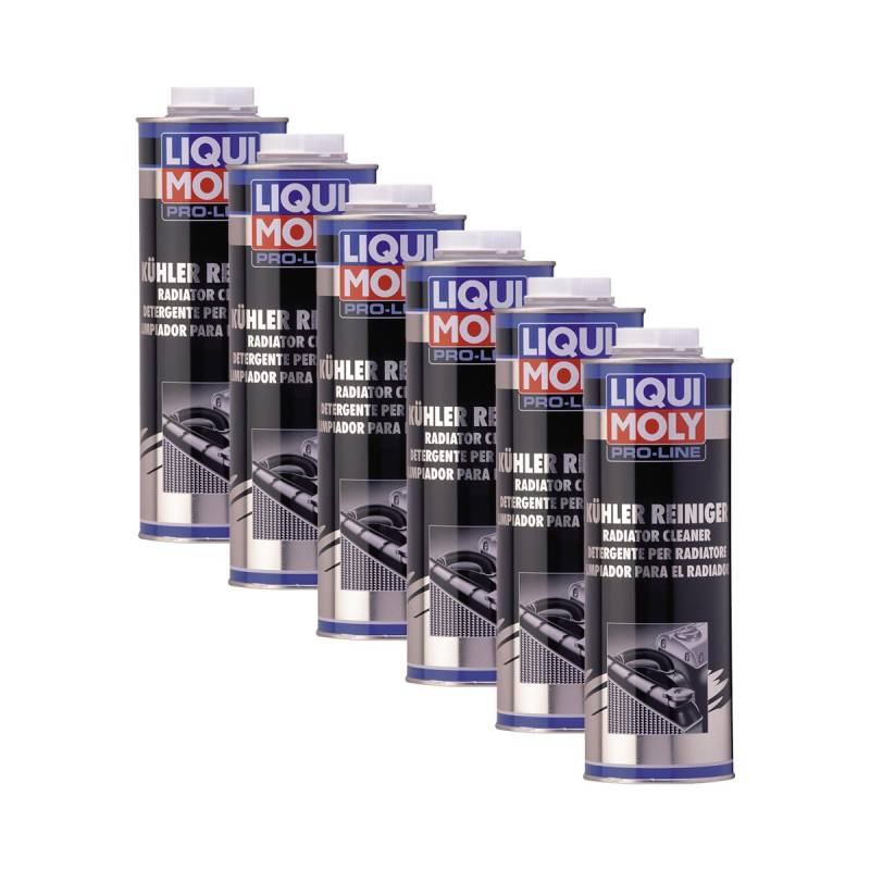 6X LIQUI Moly 5189 Pro-Line Kühler-Reiniger Kühlsystem Additiv 1L von Liqui Moly