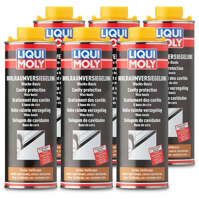 Liqui Moly 6x 1 L Hohlraumversiegelung hellbraun von Liqui Moly