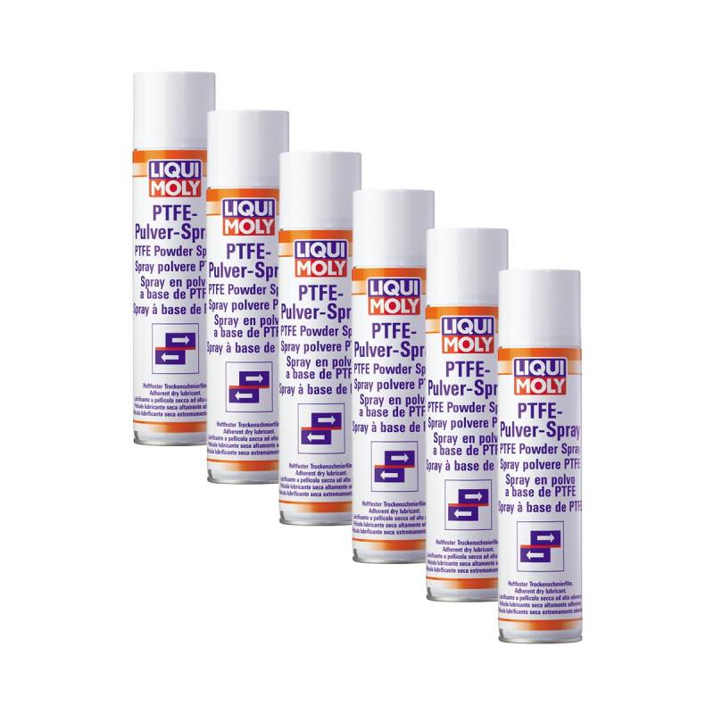 6x LIQUI MOLY 3076 PTFE-Pulver-Spray Trennmittel Gleitmittel 400 von Liqui Moly