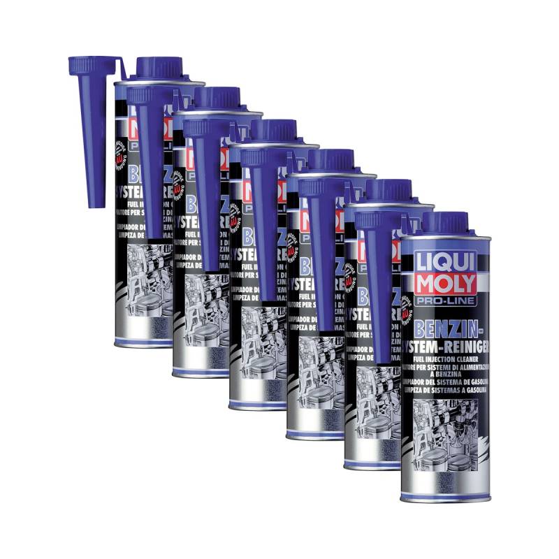 6x LIQUI MOLY 5153 Pro-Line Benzin-System-Reiniger Kraftstoff Additiv 500ml von LIQUI-MOLY